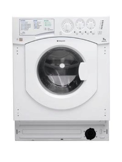 Hotpoint Aquarius Bhwm1292 1200 Spin, 7Kg Load Integrated Washing Machine  - Washing Machine With Installation